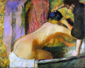  Edgar Degas A Woman at Her Bath - Art Print