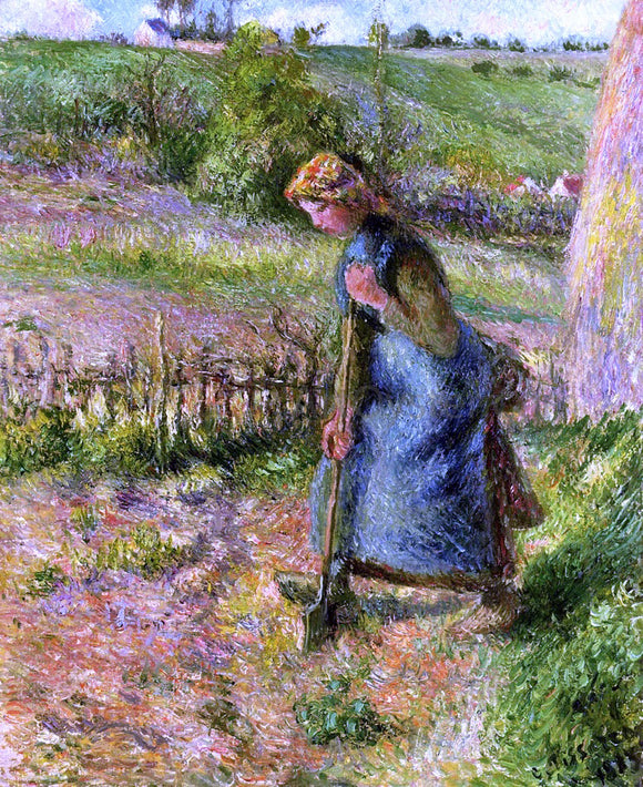  Camille Pissarro Woman Digging - Art Print