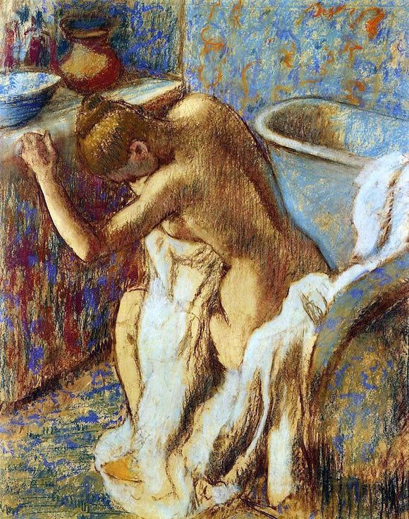  Edgar Degas Woman Drying Herself - Art Print