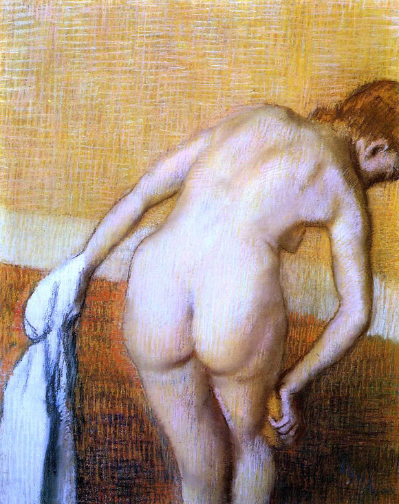  Edgar Degas Woman Having a Bath - Art Print