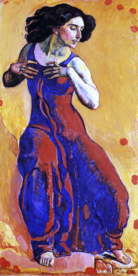  Ferdinand Hodler Woman in Ecstasy - Art Print