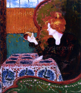  Georges Lemmen Woman in Profile - Art Print