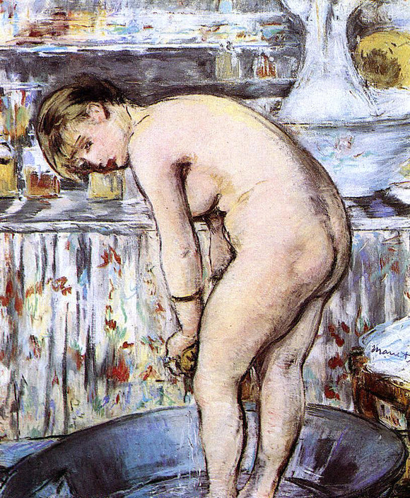  Edouard Manet Woman in the Tub - Art Print