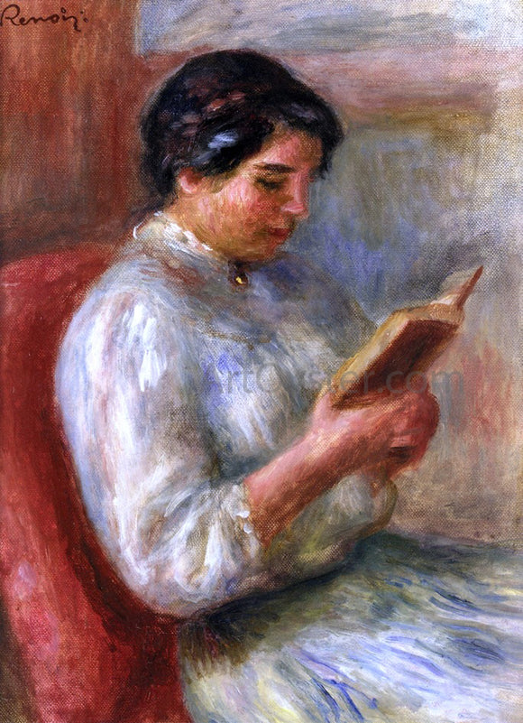  Pierre Auguste Renoir Woman Reading - Art Print