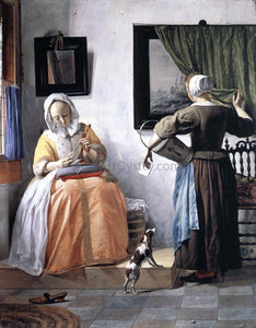  Gabriel Metsu Woman Reading a Letter - Art Print