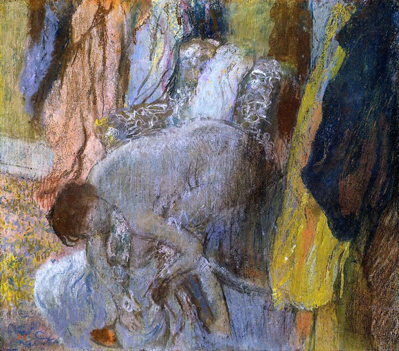  Edgar Degas Woman Washing Her Feet - Art Print