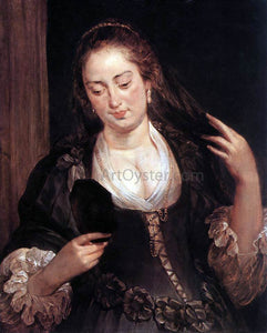  Peter Paul Rubens Woman with a Mirror - Art Print