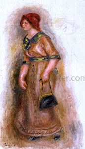  Pierre Auguste Renoir Woman with Bag - Art Print