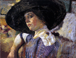  Edouard Vuillard Woman with Hat - Art Print