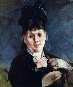  Edouard Manet Woman with Umbrella - Art Print