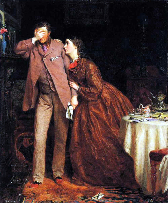  George Edgar Hicks Woman's Mission: Companion of Manhood - Art Print