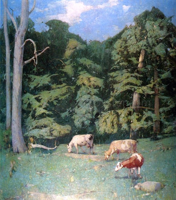  Emil Carlsen Wood Pasture - Art Print