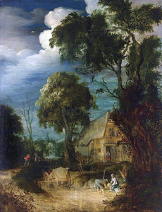  Abraham Govaerts Wooded Landscape - Art Print