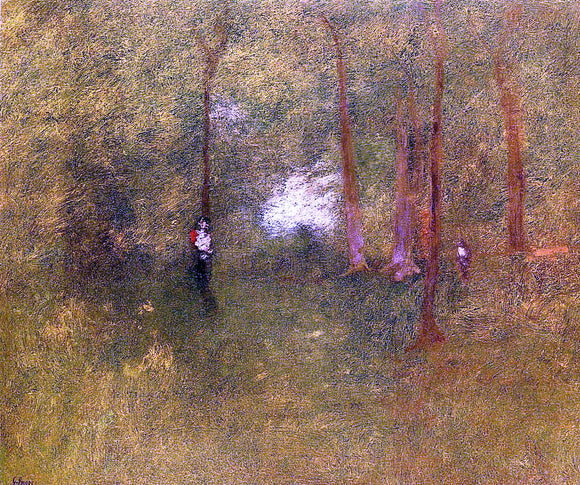  George Inness Woodland Interior - Art Print