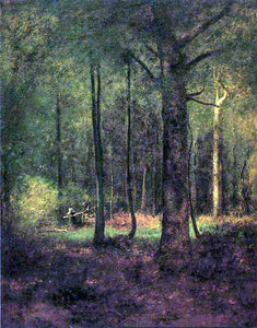  George Inness Woods at Montclair - Art Print