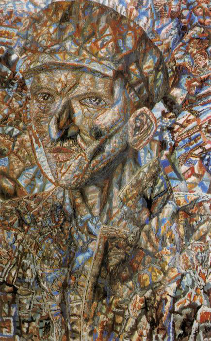  Pavel Filonov Worker in a Cap - Art Print