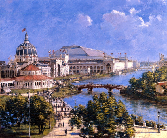  Theodore Robinson World's Columbian Exposition - Art Print