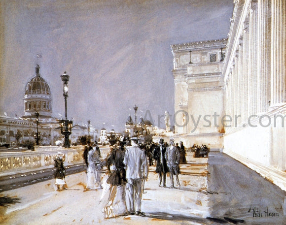  Frederick Childe Hassam World's Fair, Chicago - Art Print