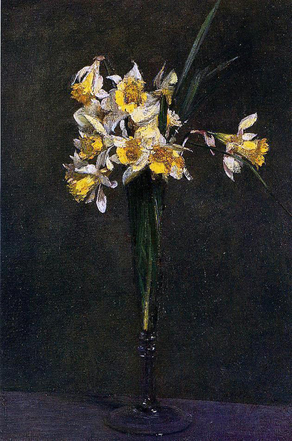  Henri Fantin-Latour Yellow Flowers (also known as Coucous) - Art Print