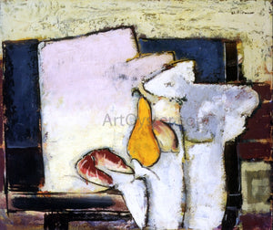  Alfred Henry Maurer Yellow Pear and Roll - Art Print