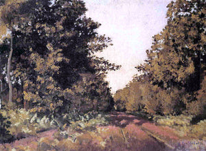  Gustave Caillebotte Yerres, Woods at la Grange, Path of the Great 'Ha-Ha' - Art Print