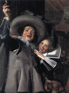  Frans Hals Yonker Ramp and his Sweetheart - Art Print