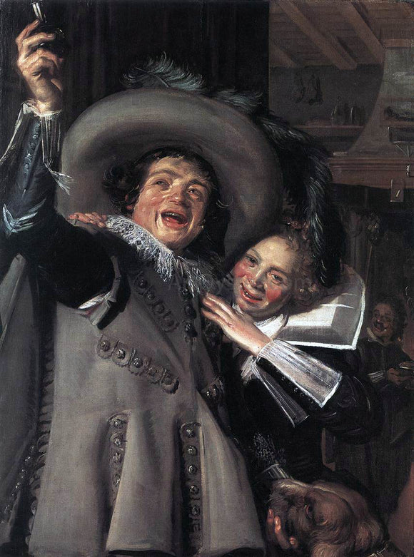  Frans Hals Yonker Ramp and his Sweetheart - Art Print