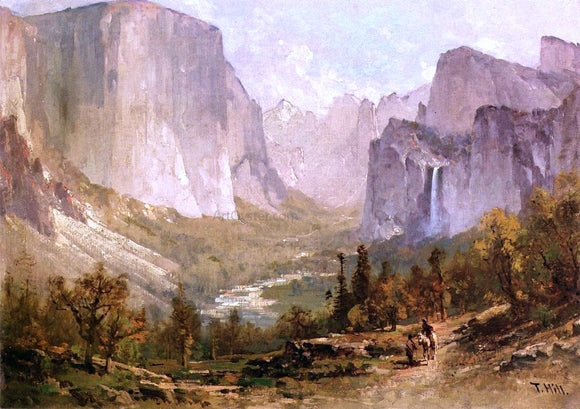  Thomas Hill Yosemite Valley - Art Print