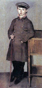  Jean-Baptiste-Camille Corot Young Boy of the Corot Family - Art Print
