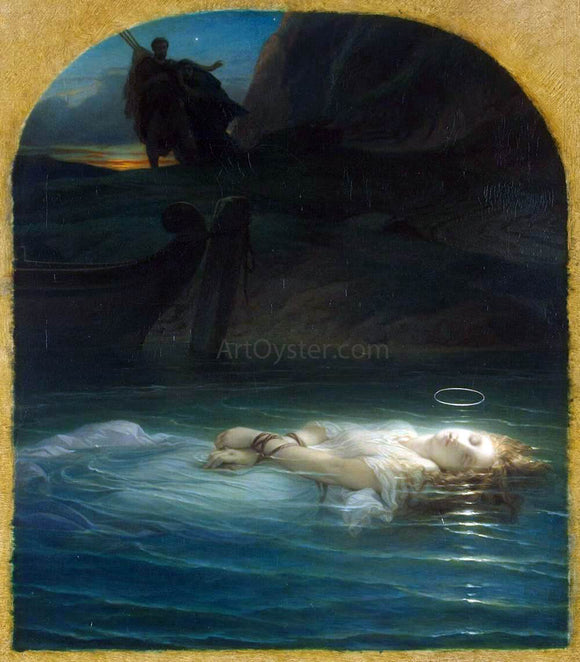  Paul Delaroche Young Christian Martyr - Art Print