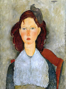  Amedeo Modigliani Young Girl Seated - Art Print