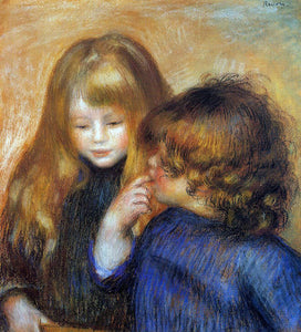  Pierre Auguste Renoir Young Gypsy Girls - Art Print