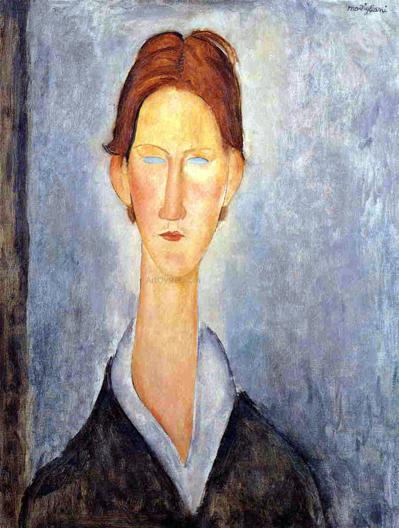  Amedeo Modigliani Young Man (also known as Student) - Art Print