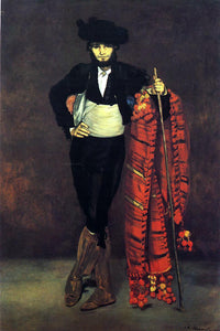  Edouard Manet Young Man in the Costume of a Majo - Art Print