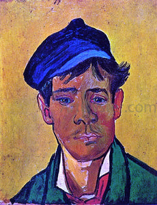  Vincent Van Gogh Young Man with a Cap - Art Print