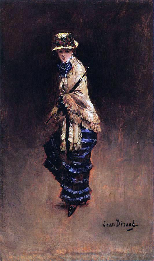  Jean-Georges Beraud Young Pariesienne - Art Print
