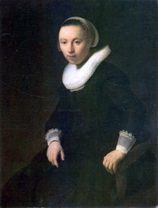  Rembrandt Van Rijn Young Woman in a Chair - Art Print