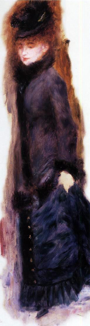  Pierre Auguste Renoir Young Woman Lifting Her Skirt - Art Print