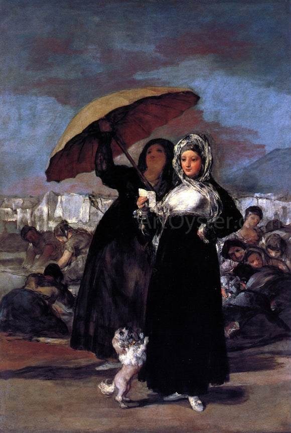  Francisco Jose de Goya Y Lucientes Young Woman with a Letter - Art Print
