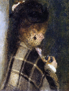  Pierre Auguste Renoir Young Woman with a Veil - Art Print