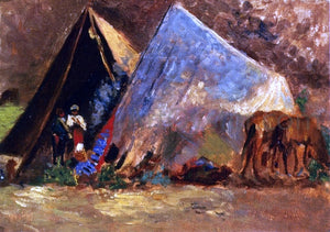  Alfonso Hollaender Zingari Encampment - Art Print