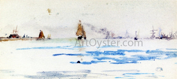  James McNeill Whistler Zuyder Zee - Art Print